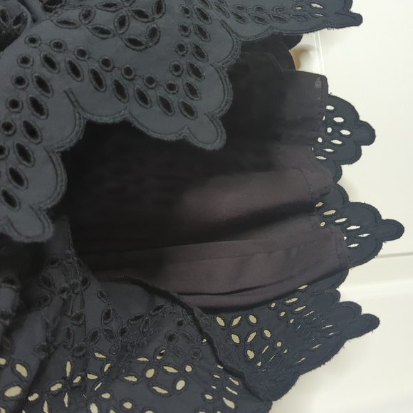 Johnny Was Merla Dress Black Cotton Embroidered Floral NWT XS - Picture 11 of 15